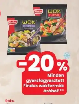 Interspar Findus WOK ajánlat