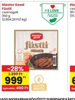 Interspar Master Good Füstli ajánlat