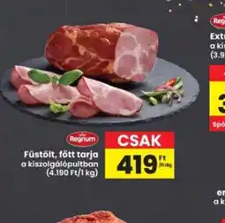 Interspar Regnum Füstölt, főtt tarja ajánlat