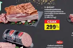 Interspar S-BUDGET császárszalonna ajánlat