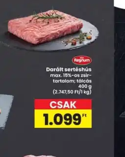 Interspar Regnum Darált sertéshús ajánlat