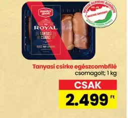Interspar ROYAL Tanyasi csirke egészcombfilé ajánlat