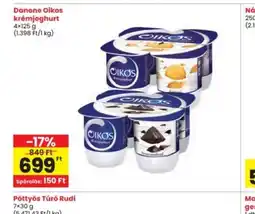 Interspar Danone Oikos krémjoghurt ajánlat