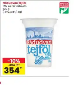 Interspar Nádudvari tejföl ajánlat