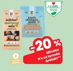 Interspar It's us termékek ajánlat