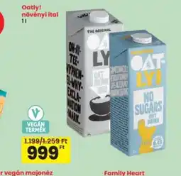 Interspar Oatly! növényi ital ajánlat