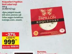 Interspar Roquefort Papillon Red Label sajt ajánlat