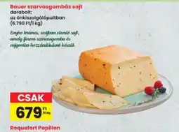 Interspar BAUER szarvasgombás sajt ajánlat