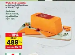 Interspar Wyke Red Leicester sajt ajánlat