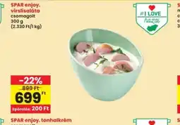 Interspar SPAR enjoy. virslisaláta ajánlat