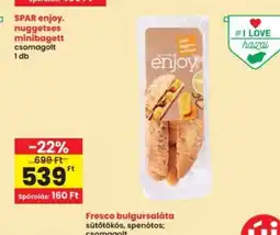Interspar SPAR enjoy. nuggetses minibagett ajánlat