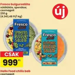 Interspar Fresco bulgursaláta ajánlat