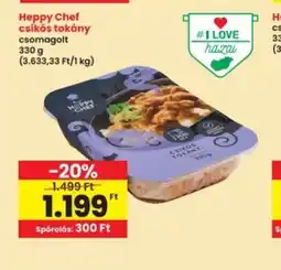 Interspar Heppy Chef csirkés tokány ajánlat