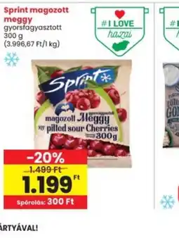 Interspar Sprint magozott meggy ajánlat