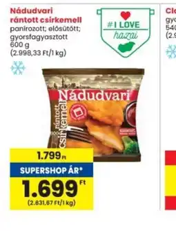 Interspar Nádudvari rántott csirkemell ajánlat
