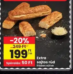 Interspar Extra sajtos rúd ajánlat