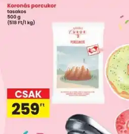 Interspar Koronás porcukor ajánlat