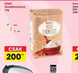 Interspar SPAR búzafinomliszt ajánlat