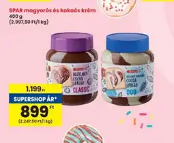 Interspar SPAR mogyors és kakas krém ajánlat