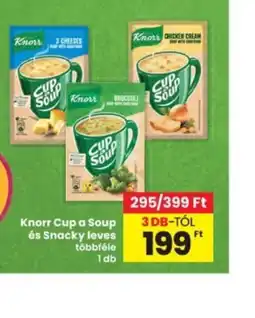 Interspar Knorr Cup a Soup és Snacky leves ajánlat