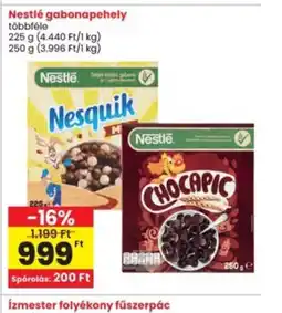 Interspar Nestlé gabonapehely ajánlat
