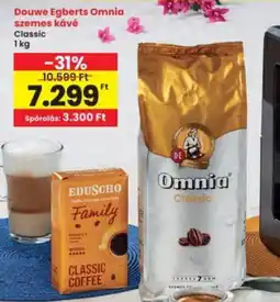 Interspar Douwe Egberts Omnia szemes kávé ajánlat