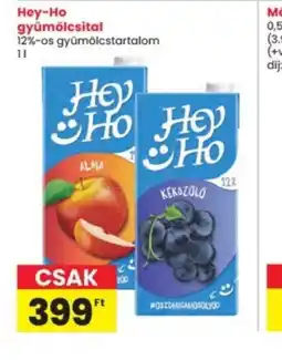Interspar Hey-Ho gyümölcsital ajánlat