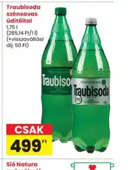 Interspar Traubisoda szénsavas üdítőital ajánlat