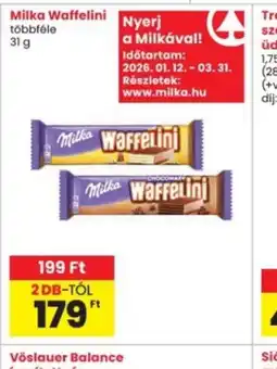 Interspar Milka Waffelini ajánlat