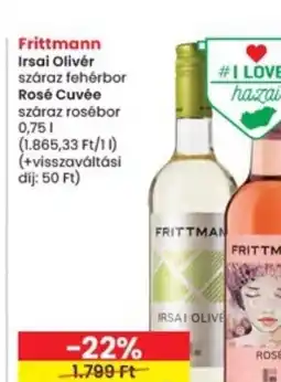 Interspar Frittmann Irsai Olivér / Rosé bor ajánlat