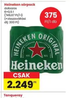 Interspar Heineken sörpack ajánlat