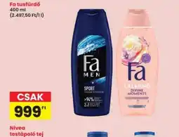 Interspar Fa tusfürdő ajánlat