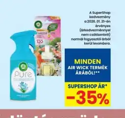 Interspar AIR WICK légfrissítő ajánlat