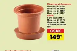 Interspar Műanyag virágcserép ajánlat