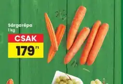 Interspar Sárgarépa ajánlat