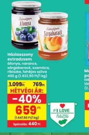 Interspar Háziasszony extradzsem ajánlat