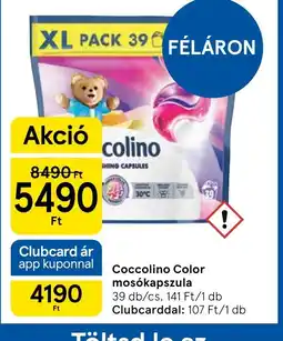 Tesco Coccolino Color moskapszula ajánlat