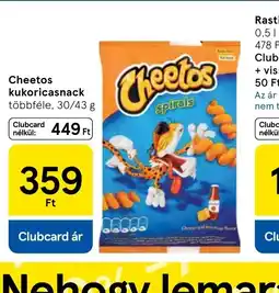 Tesco Cheetos kukoricasnack ajánlat