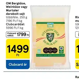 Tesco OM darabolt sajt ajánlat