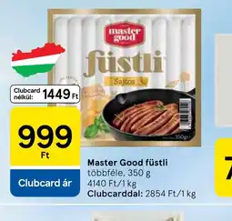 Tesco Master Good füstli ajánlat