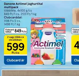Tesco Danone Actimel joghurtital ajánlat