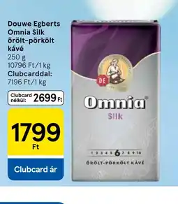 Tesco Douwe Egberts Omnia Silk kávé ajánlat