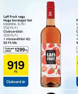 Tesco LAFI FRUIT boralapú ital ajánlat