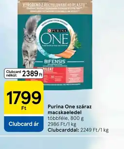 Tesco Purina One száraz macskaeledel ajánlat