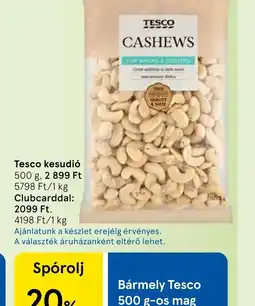 Tesco Tesco kesudi ajánlat