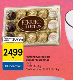 Tesco FERRERO COLLECTION desszertválogatás ajánlat