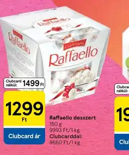 Tesco Raffaello desszert ajánlat
