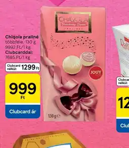 Tesco CHIGOLA praliné ajánlat