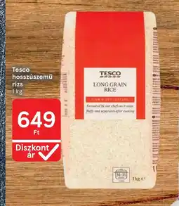 Tesco Tesco hosszúszemű rizs ajánlat