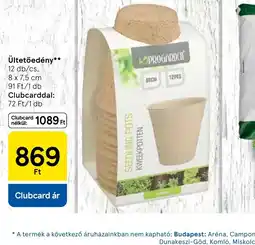 Tesco PROGARDEN Ültetőedény ajánlat